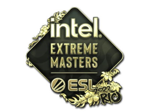 Sticker | IEM (Gold) | Rio 2022