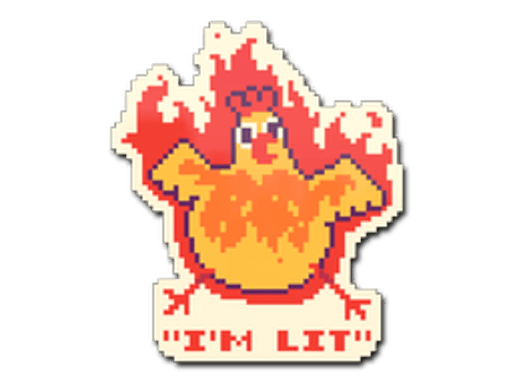 Sticker | I’m Lit