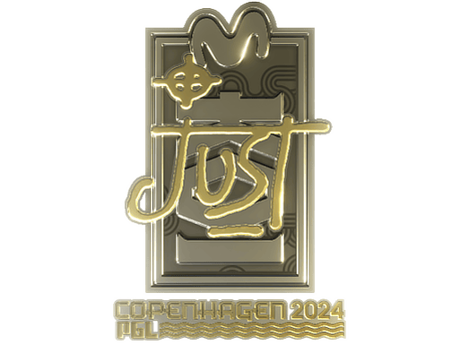 Sticker | JUST (Gold) | Copenhagen 2024
