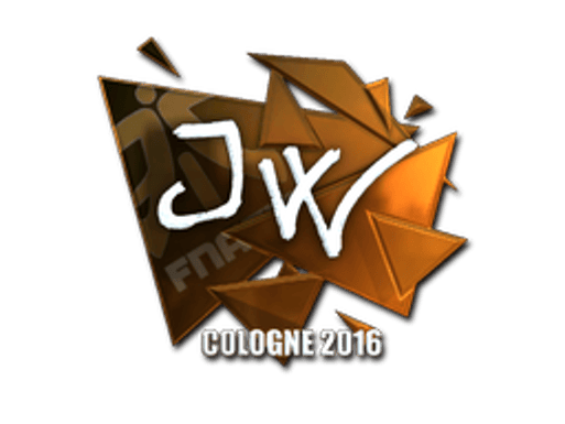 Sticker | JW (Foil) | Cologne 2016