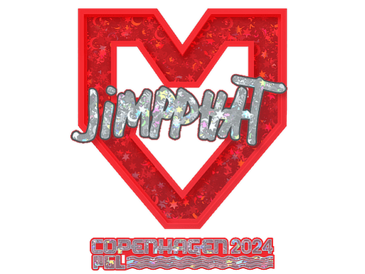 Sticker | Jimpphat (Glitter) | Copenhagen 2024
