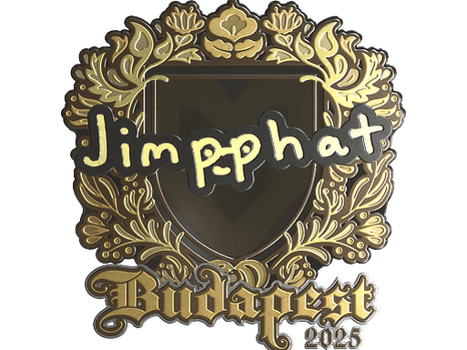 Sticker | Jimpphat (Gold) | Budapest 2025