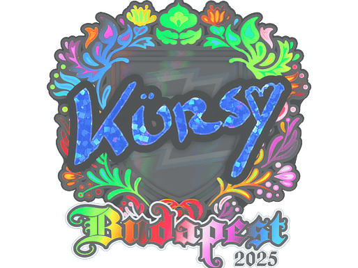Sticker | Kursy (Holo) | Budapest 2025