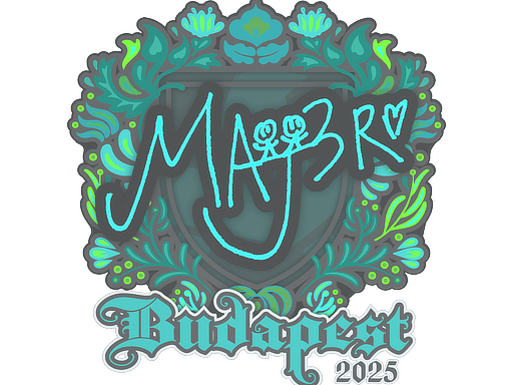 Sticker | MAJ3R | Budapest 2025