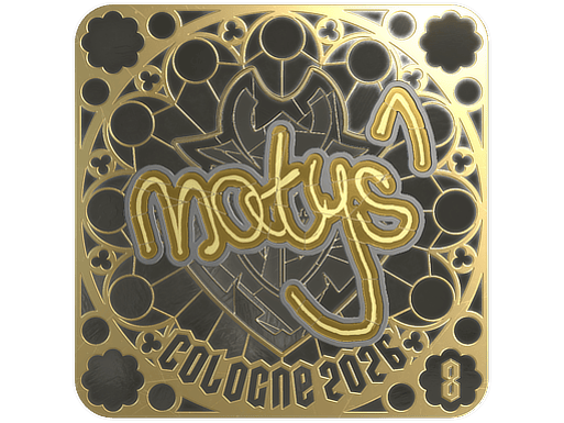 Sticker | MATYS (Gold, Ranked) | Cologne 2026