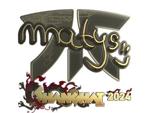 Sticker | MATYS (Gold) | Shanghai 2024