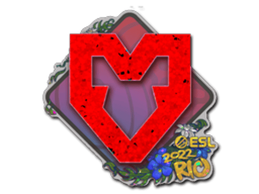 Sticker | MOUZ (Glitter) | Rio 2022