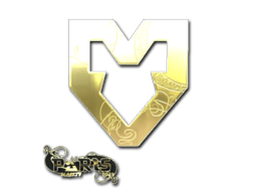 Sticker | MOUZ (Gold) | Paris 2023