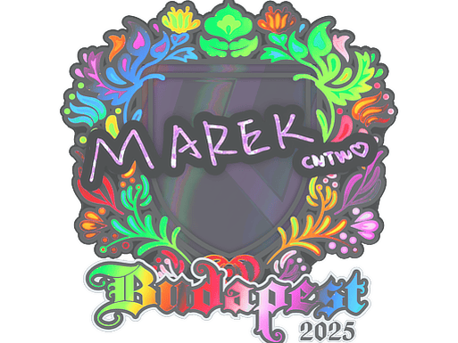 Sticker | Marek (Holo) | Budapest 2025