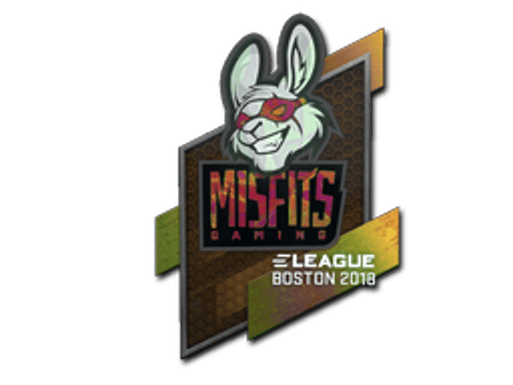 Sticker | Misfits Gaming (Holo) | Boston 2018