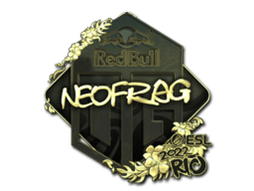 Sticker | NEOFRAG (Gold) | Rio 2022