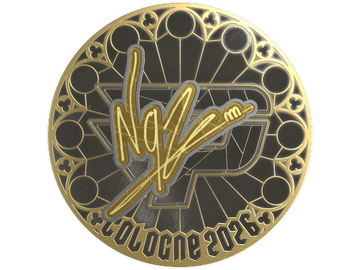 Sticker | NQZ (Gold) | Cologne 2026