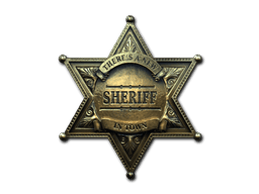 Sticker | New Sheriff (Foil)