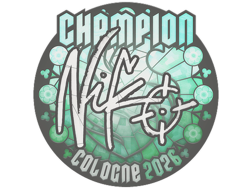 Sticker | NiKo (Champion) | Cologne 2026