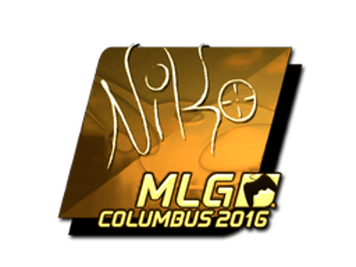 Sticker | NiKo (Gold) | MLG Columbus 2016