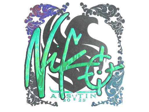 Sticker | NiKo (Holo) | Austin 2025