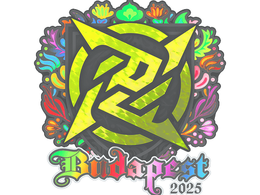 Sticker | Ninjas in Pyjamas (Holo) | Budapest 2025