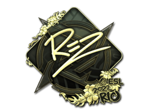 Sticker | REZ (Gold) | Rio 2022