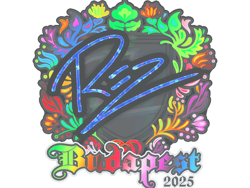 Sticker | REZ (Holo) | Budapest 2025