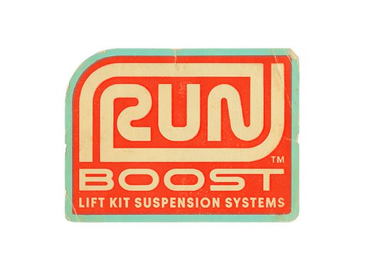 Sticker | Run Boost Lift Kits