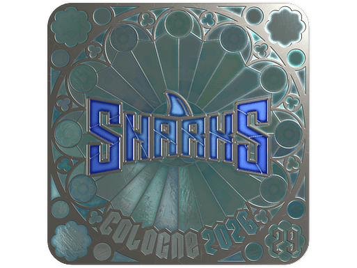 Sticker | Sharks Esports (Foil, Ranked) | Cologne 2026