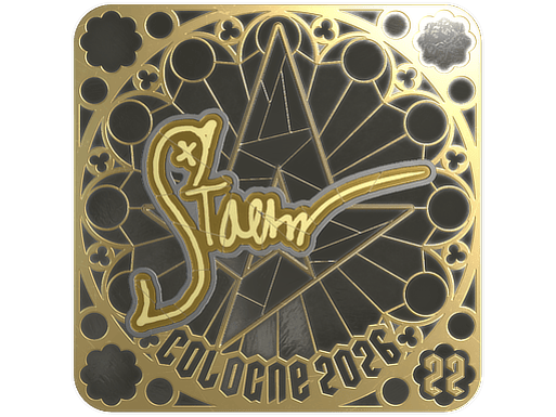 Sticker | Staehr (Gold, Ranked) | Cologne 2026