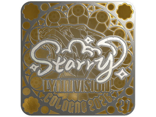 Sticker | Starry (Foil, Ranked) | Cologne 2026