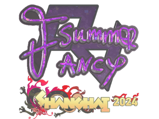 Sticker | Summer (Glitter) | Shanghai 2024