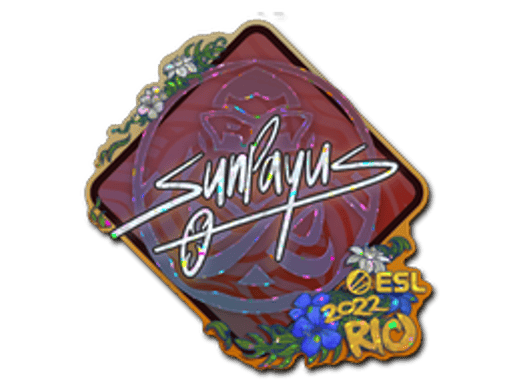 Sticker | SunPayus (Glitter) | Rio 2022