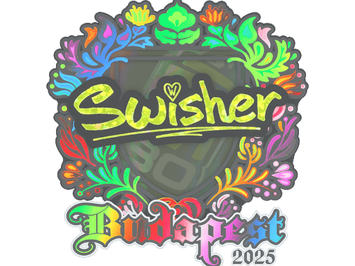Sticker | Swisher (Holo) | Budapest 2025