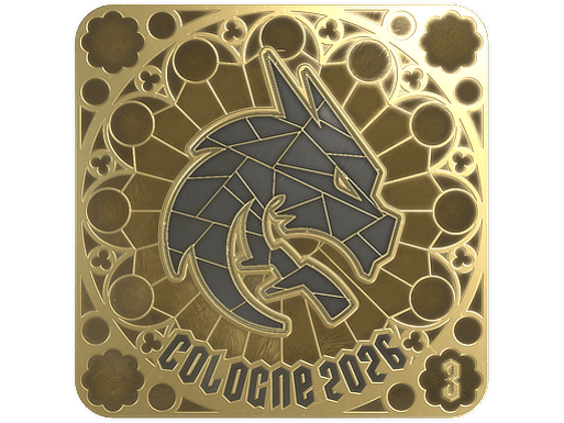 Sticker | Team Spirit (Gold, Ranked) | Cologne 2026