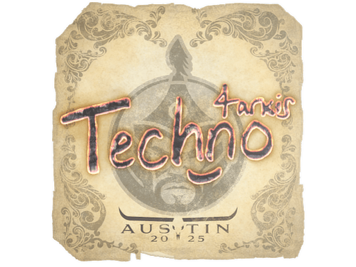 Sticker | Techno4K | Austin 2025