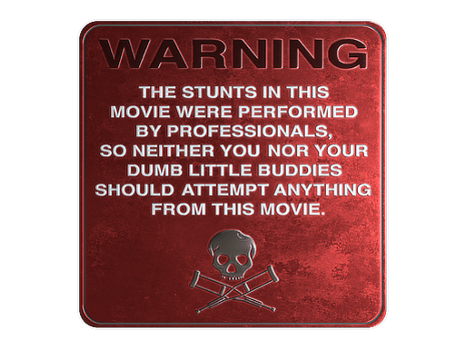 Sticker | WARNING (Foil)