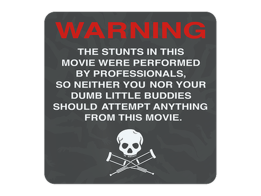 Sticker | WARNING