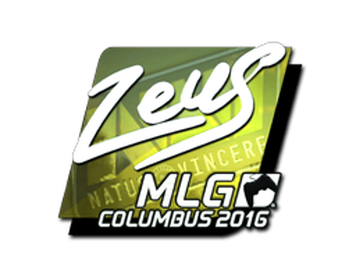 Sticker | Zeus (Foil) | MLG Columbus 2016