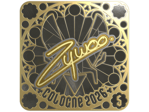 Sticker | ZywOo (Gold, Ranked) | Cologne 2026