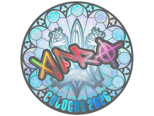 Sticker | afro (Holo) | Cologne 2026