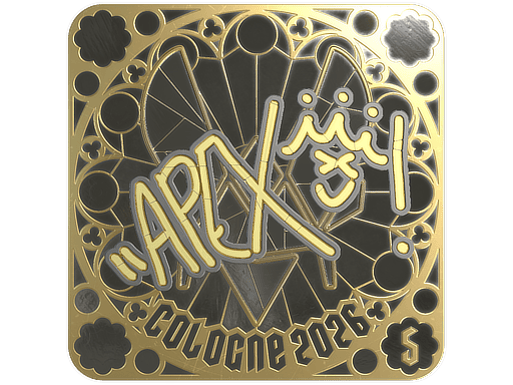 Sticker | apEX (Gold, Ranked) | Cologne 2026