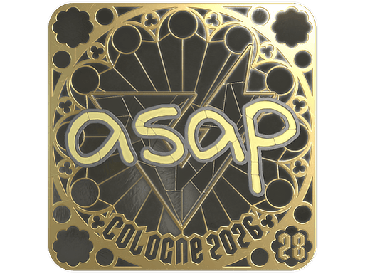 Sticker | asap (Gold, Ranked) | Cologne 2026