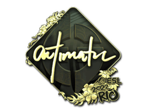 Sticker | autimatic (Gold) | Rio 2022