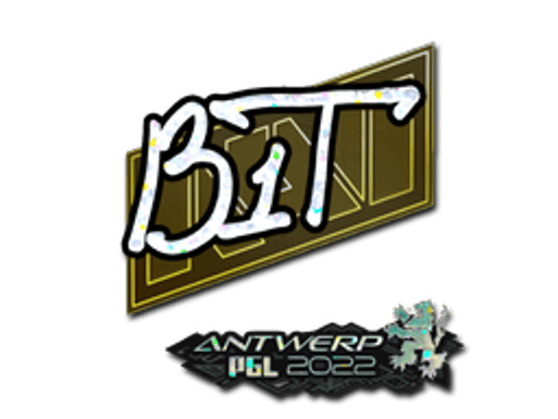 Sticker | b1t (Glitter) | Antwerp 2022