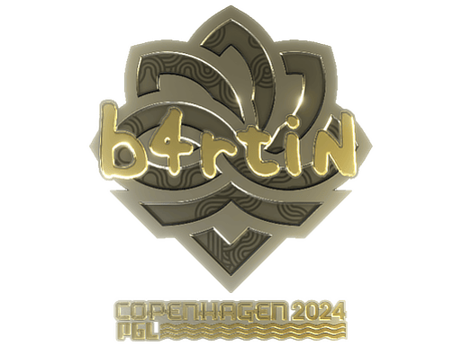 Sticker | b4rtiN (Gold) | Copenhagen 2024