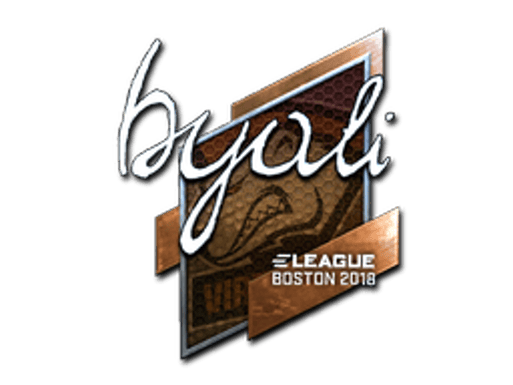 Sticker | byali (Foil) | Boston 2018