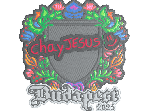 Sticker | chayJESUS (Embroidered) | Budapest 2025