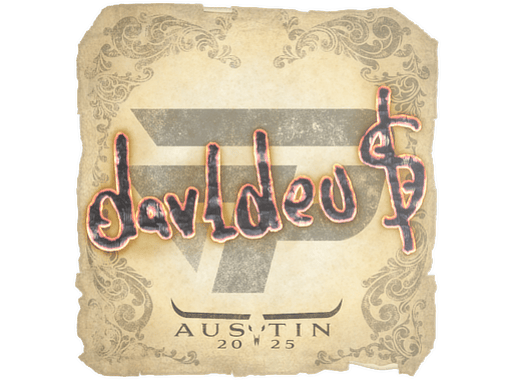 Sticker | dav1deuS | Austin 2025