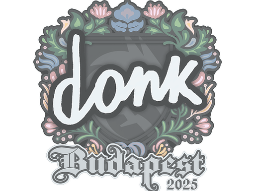 Sticker | donk | Budapest 2025