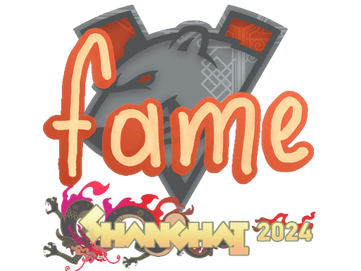 Sticker | fame | Shanghai 2024