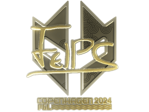 Sticker | felps (Gold) | Copenhagen 2024