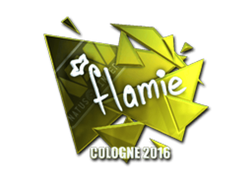 Sticker | flamie (Foil) | Cologne 2016