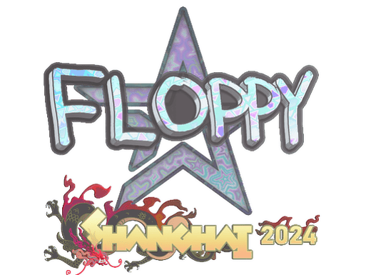 Sticker | floppy (Holo) | Shanghai 2024